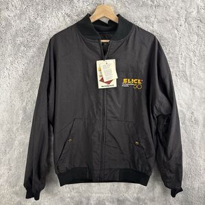 Vintage SLICK 50 K Products Racing Bomber Windbreaker Jacket‎ 90s Medium NWT